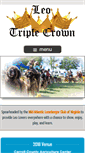 Mobile Screenshot of leotriplecrown.com